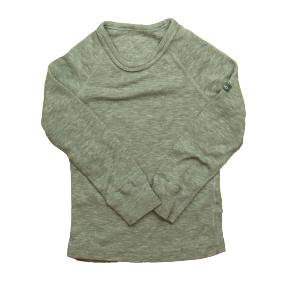 Odlo Unisex Gray Long Sleeve Shirt size: 12 Months